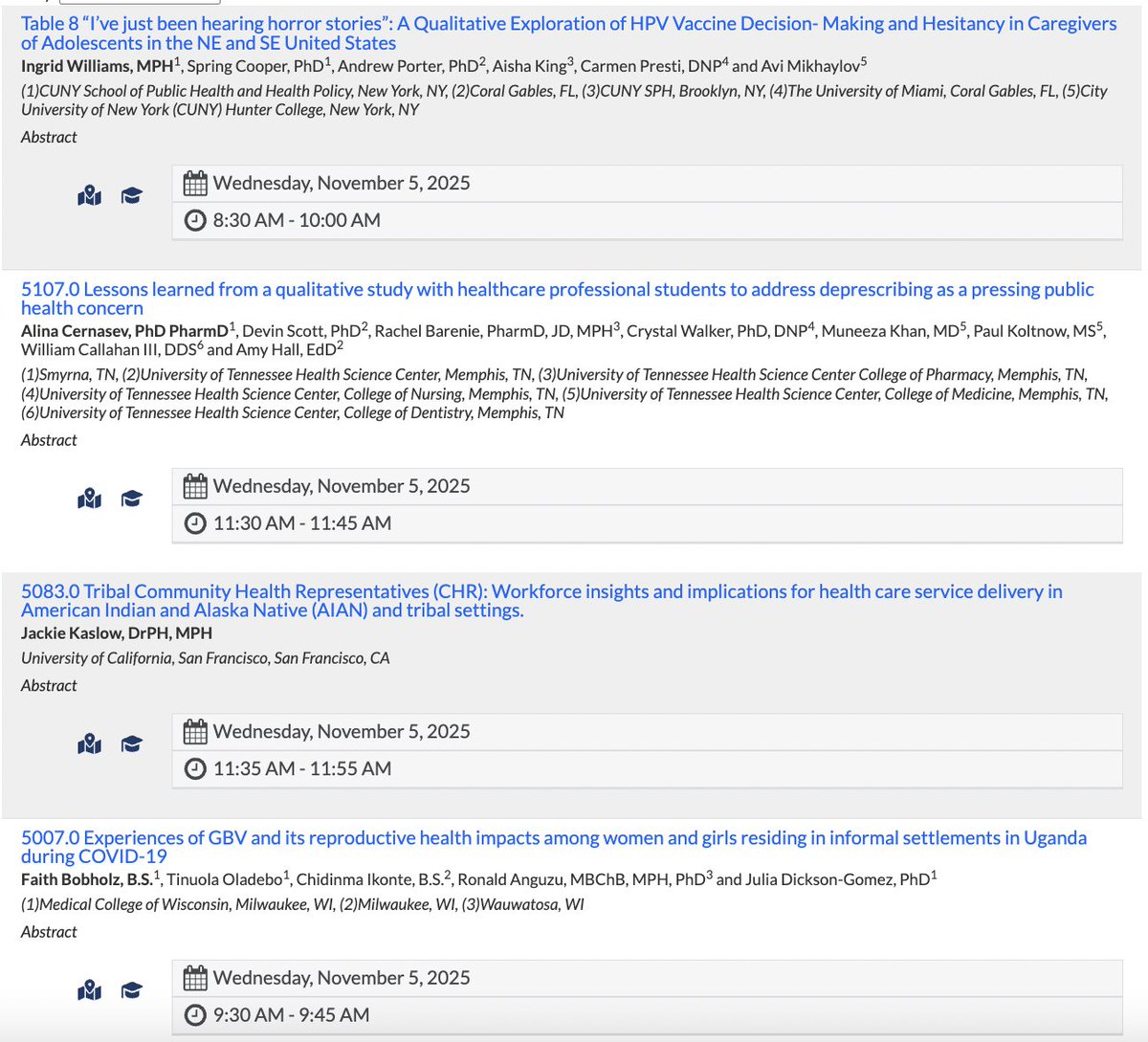There's still time to see fellow Dedoosers in action during #APHA25: dedoose.info/apha25dedoosers 

Visit our team at Booth 1011 today and tomorrow until 4pm to hear about Dedoose 10 feature enhancements, or enter a raffle to win one free year of the app!

#PublicHealth
#ResearchTools