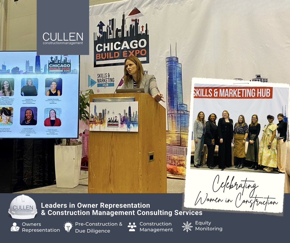 Thank you for joining Shaylyn Cullen @ the Chicago Build Expo as she skillfully moderated the Diversity &amp; Inclusion track, “Celebrating and Creating Women Leaders in Construction.” The panel was truly inspiring!