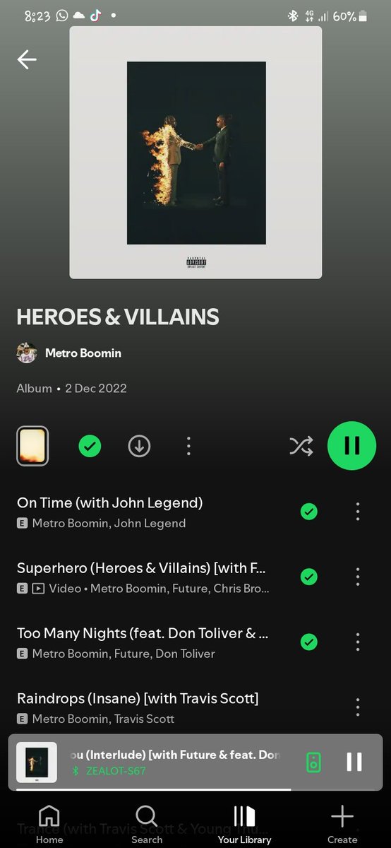 Rexdavexper's tweet image. This is the best album metro boomin as ever made 🙌🏻 every song is a 10/10 no cap @MetroBoomin