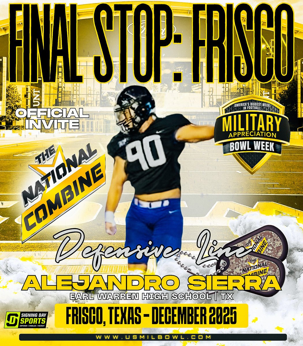 Alejandro Sierra (@da_monkey88890), #WeHaveAJerseyForYou at #TheNationalCombine. Click below to nominate an athlete: forms.gle/5YRDS35KDyECDf…