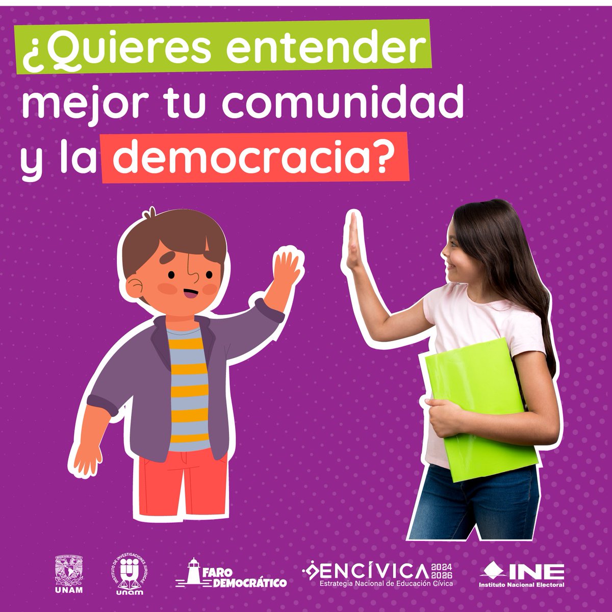 ¿Quieres entender mejor tu   comunidad y la democracia? farodemocratico.ine.mx  #FaroDemocrático #ENCÍVICA