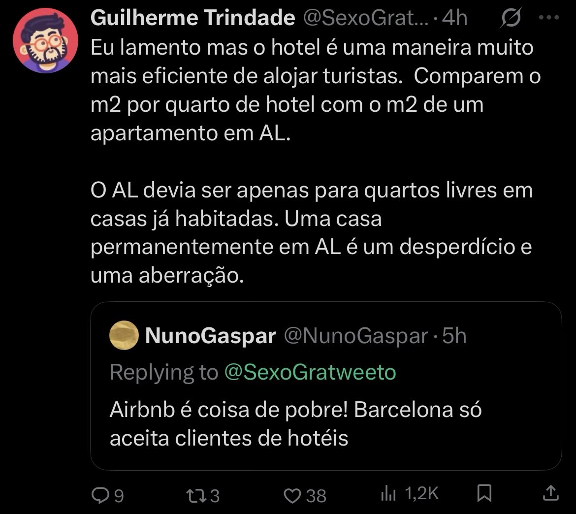 De aberrações percebe ele, considerando que deve ver-se todos os dias ao espelho.