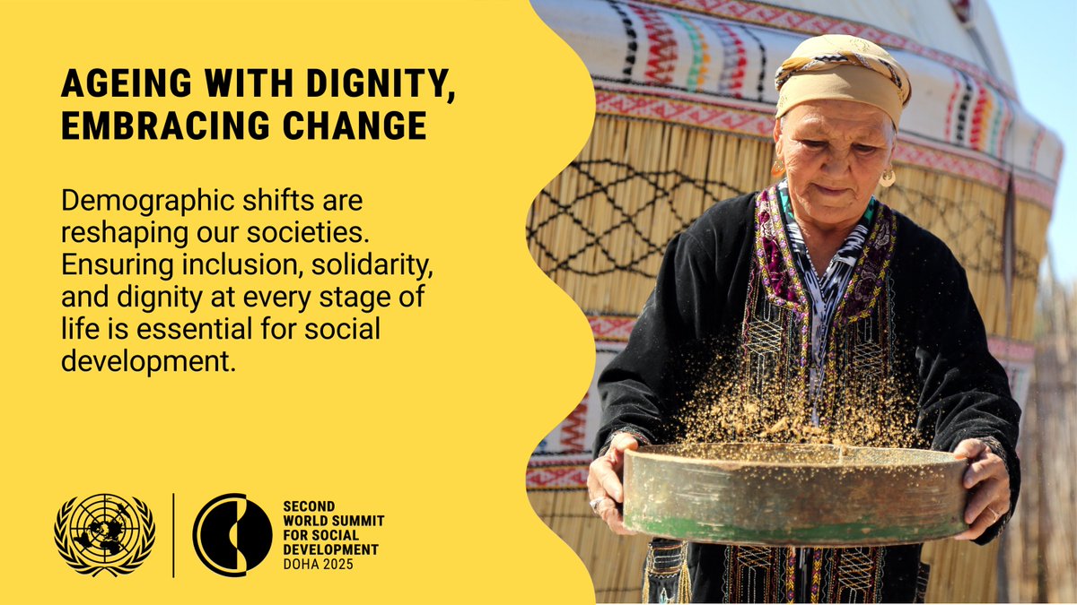 Building resilient long-term care systems is key to dignity and inclusion in ageing societies.

The UN IAGA Call to Action on Long-Term Care was soft-launched today at #SocialSummit2025, outlining 10 policy priorities for action.

📺Replay on <a href="/UNWebTV/">UN Web TV</a> 
🔗social.desa.un.org/sites/default/…