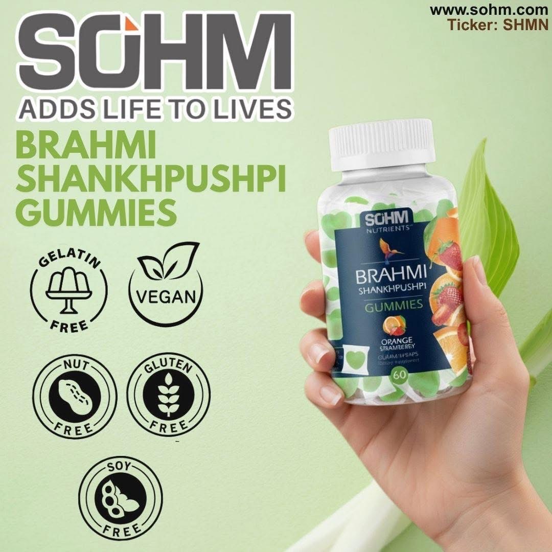 sohminc's tweet image. 🧠 𝗙𝗼𝗰𝘂𝘀 𝗕𝗲𝘁𝘁𝗲𝗿. 𝗦𝘁𝗮𝘆 𝗦𝗵𝗮𝗿𝗽. 𝗧𝗵𝗶𝗻𝗸 𝗖𝗹𝗲𝗮𝗿 — 𝘄𝗶𝘁𝗵 𝘁𝗵𝗲 𝗛𝗲𝗿𝗯𝗮𝗹 𝗣𝗼𝘄𝗲𝗿 🍃

SOHM brings Brahmi Shankhpushpi Gummies with brain-boosting goodness.

Infused with the ayurvedic power of Brahmi for enhanced memory and concentration, and…