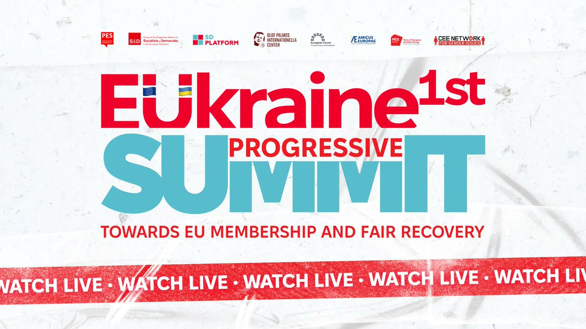 Nasza Fundacja dołącza do "Ukraine 1st Progressive Summit" w Kijowie 🇺🇦

Będziemy rozmawiać o drodze Ukrainy do UE, solidarności, dialogu społecznym i odbudowie po wojnie

📅 7–8 listopada 2025

🌐 eukraine.pro/en

#UkraineSummit #AmicusEuropae #EUintegration