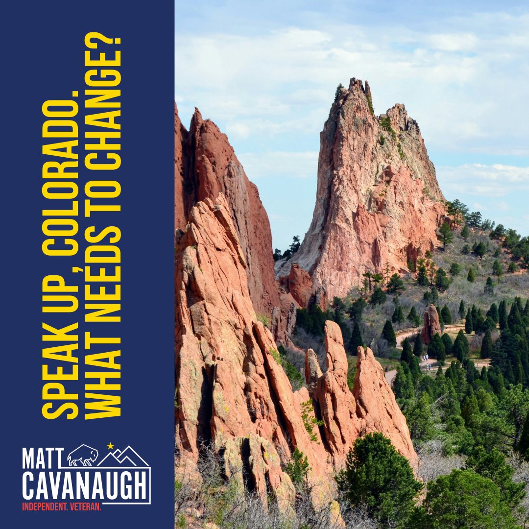 What’s one thing you believe would make life better here in Colorado or in your local community?