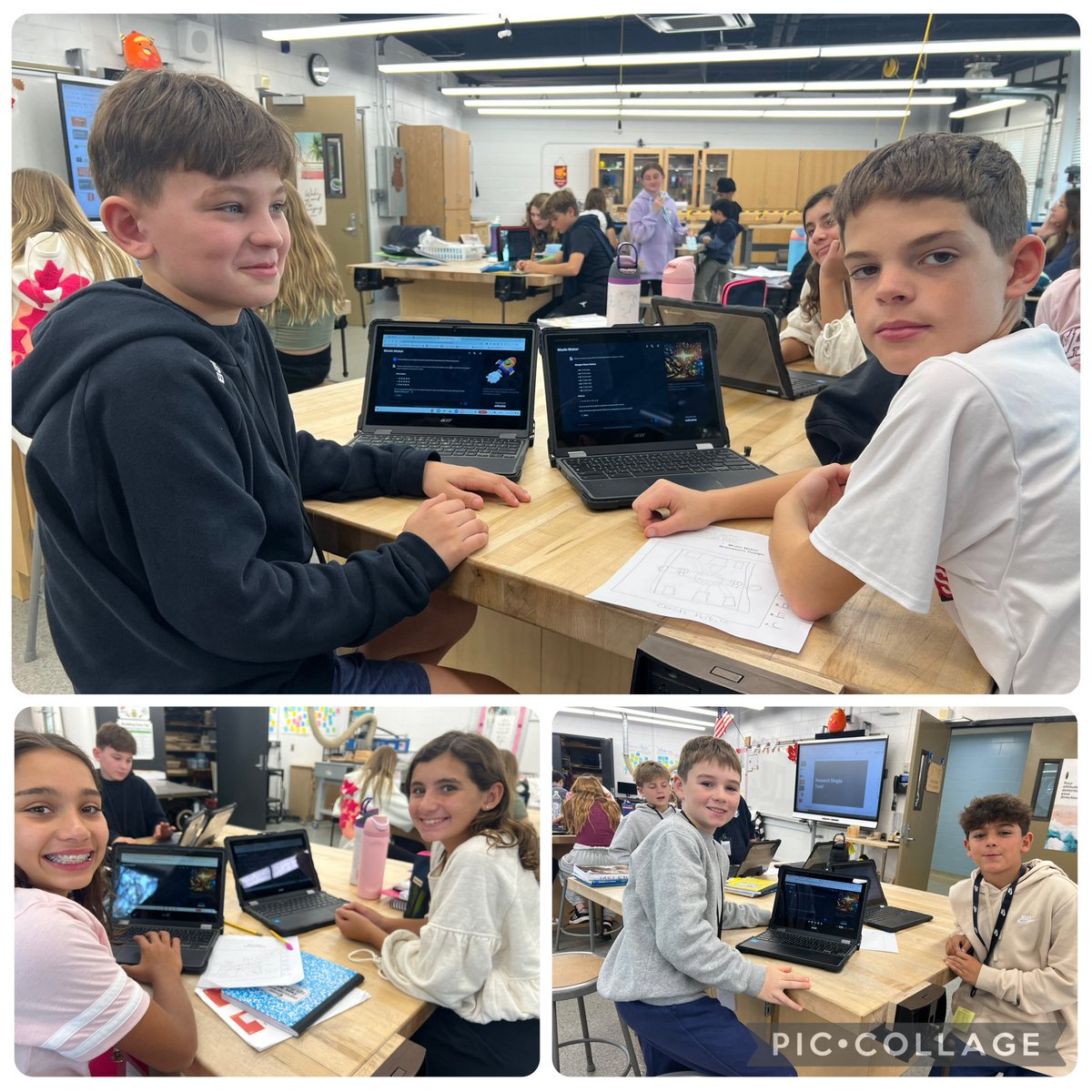 6th grade coding students <a href="/BeachStreetWI/">Beach Street MS WI</a> used #SchoolAI to research music notes for their circuit board music makers! #Adafruit #WIproud
