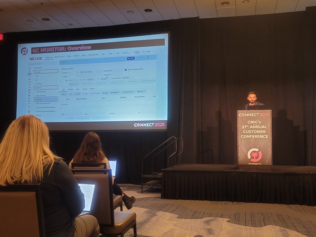 cmicsoftware's tweet image. Gurbaj Singh shares best practices in planning and forecasting labor and equipment resources in the session “Resource Planning with GC Monitor: Optimizing Labor and Equipment Allocation.” 

Session details: cmicglobal.com/connect-2025/a…
#CONNECTU #CMiCSoftware