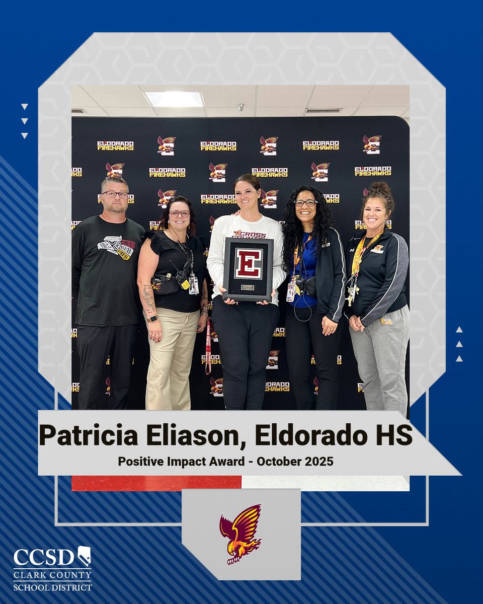 Congratulations to our Positive Impact Coach Award recipients. <a href="/ClarkCountySch/">CCSD</a> <a href="/thelvhswildcats/">The Las Vegas High School</a> <a href="/EldoradoHS1973/">Eldorado High School</a>