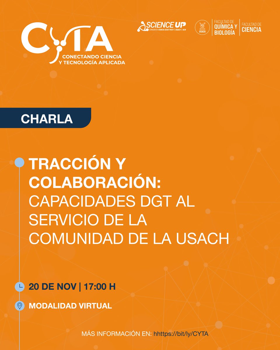 Scienceup_cl's tweet image. ¿Conoces las estrategias de la Usach para apoyar a su comunidad en la postulación exitosa a fondos de tecnología aplicada?
No te pierdas el primer encuentro 2025 de CyTA.
🗓 20 de noviembre | 🕔 17:00 hrs | 💻 Zoom
🔗 Inscríbete en: 2ly.link/2DrEb