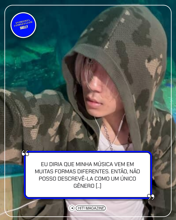 hitmagazine_br's tweet image. A fluidez de um artista que transforma sentimentos em som!

Conversamos com Skelly sobre sua jornada, a música experimental que ele define como "água" e sua paixão total pelo processo criativo.

Leia a entrevista completa: hitmagazine.com.br/a-fluidez-de-u…

#SKELLY #KHIPHOP #KRNB