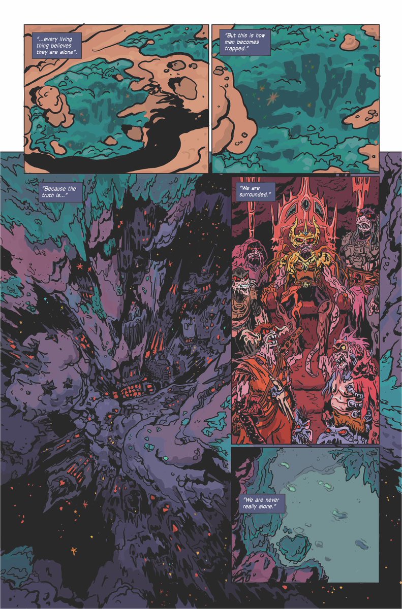 SamRomesburg's tweet image. From another book with @sam_r_freeman and Rodrigo. Hound Squad.