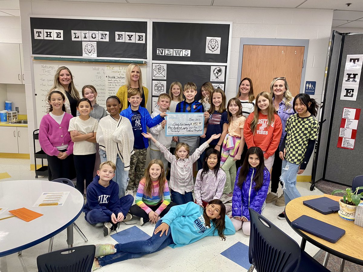 The Liberty Oaks Journalism Club is thrilled to get new cameras &amp; podcast equipment thanks to a grant from Liberty Education Foundation <a href="/LibertyEdFdn/">Liberty Education Foundation</a>! This is a game-changer for our students and we can't wait to start spreading our news! Thank you! #ShareTheGoodLPS