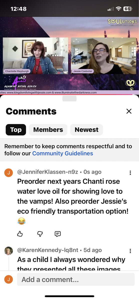 jensklan's tweet photo. Just watched @CzebotarJessie and @rising_ara Halloween edition. Such dark subject matter handled so well. I couldn’t resist making this funny comment! https://t.co/0LKmVP4Fxd