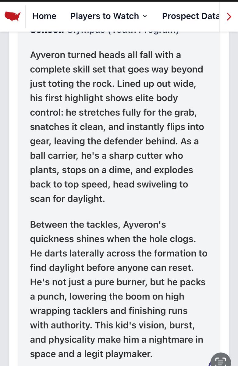 Activist30's tweet image. S/O to @PrepRedzoneNext @JonDavalosFB for featuring my son @d00tharula2_ in today’s article #FilmBreakDown