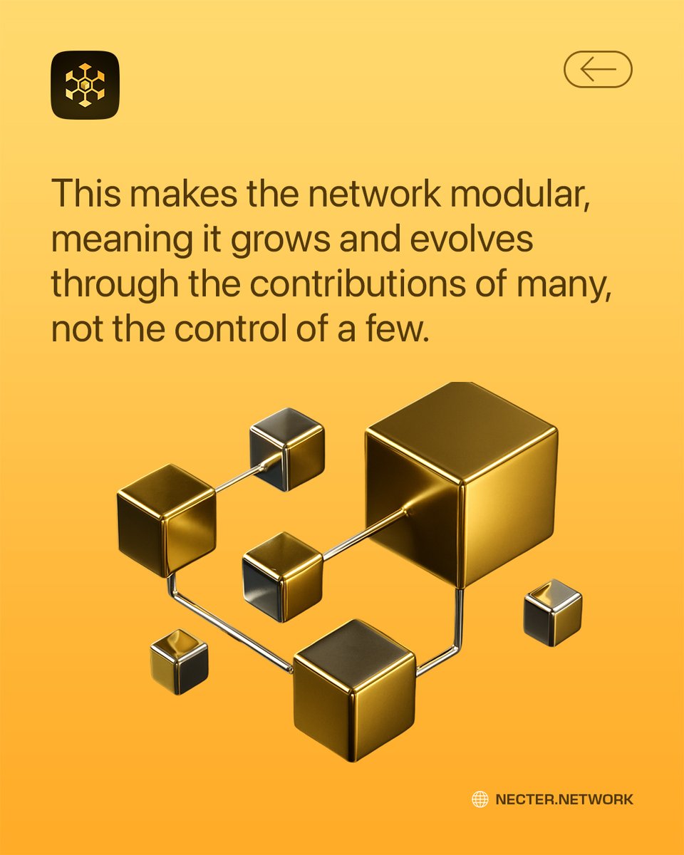 NecterNetwork's tweet photo. The internet doesnโt have to belong to corporations.
It can belong to everyone who powers it. โก
NECTER connects people, devices, and AI into one evolving ecosystem, built by communities, not controlled by companies. ๐
#NecterNetwork #Web3 #DePIN #AI #Blockchain #ProgrammableInternet
