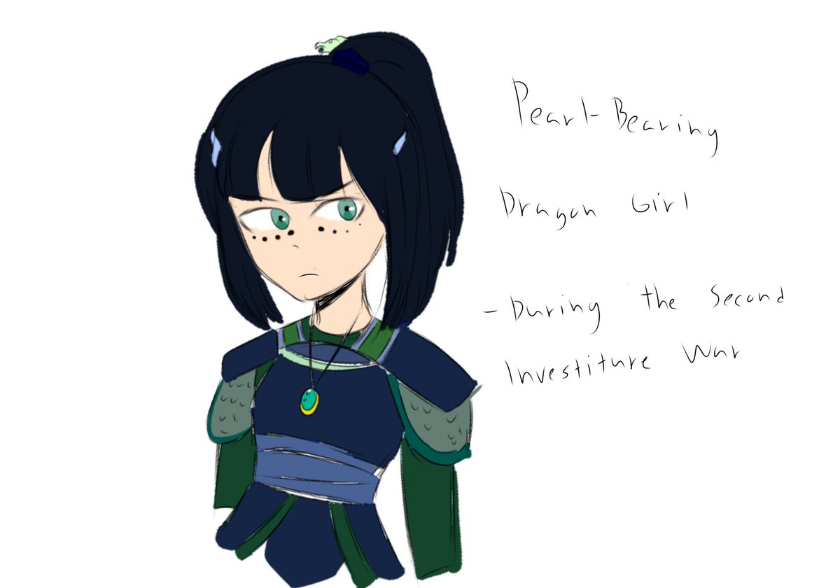 PurpleLillies_'s tweet photo. #OriginalStory #ocart #龙女 #dragongirl #longnu
Before vs After
After being trapped in the Taiji Painting, Longnü gains a human form and will fight on the side of order during the second Investiture War. Her sister Meiyu will become Dragon Queen after Ao Guang goes into a coma. https://t.co/T5WDr3WOdL