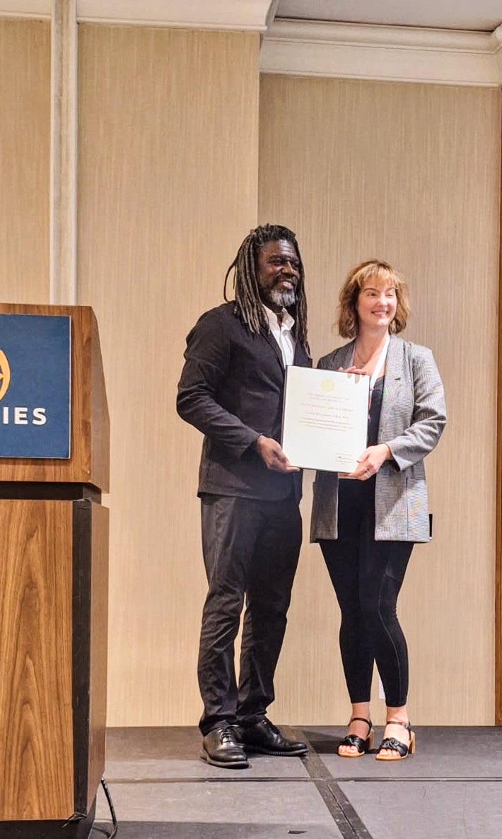 Congratulations to Lauren Patterson for receiving the ASLA Outstanding Service Award at ASLA 2025!🎉 You are a shining example of the great work NCASLA members are doing every day. 

Congrats Lauren!