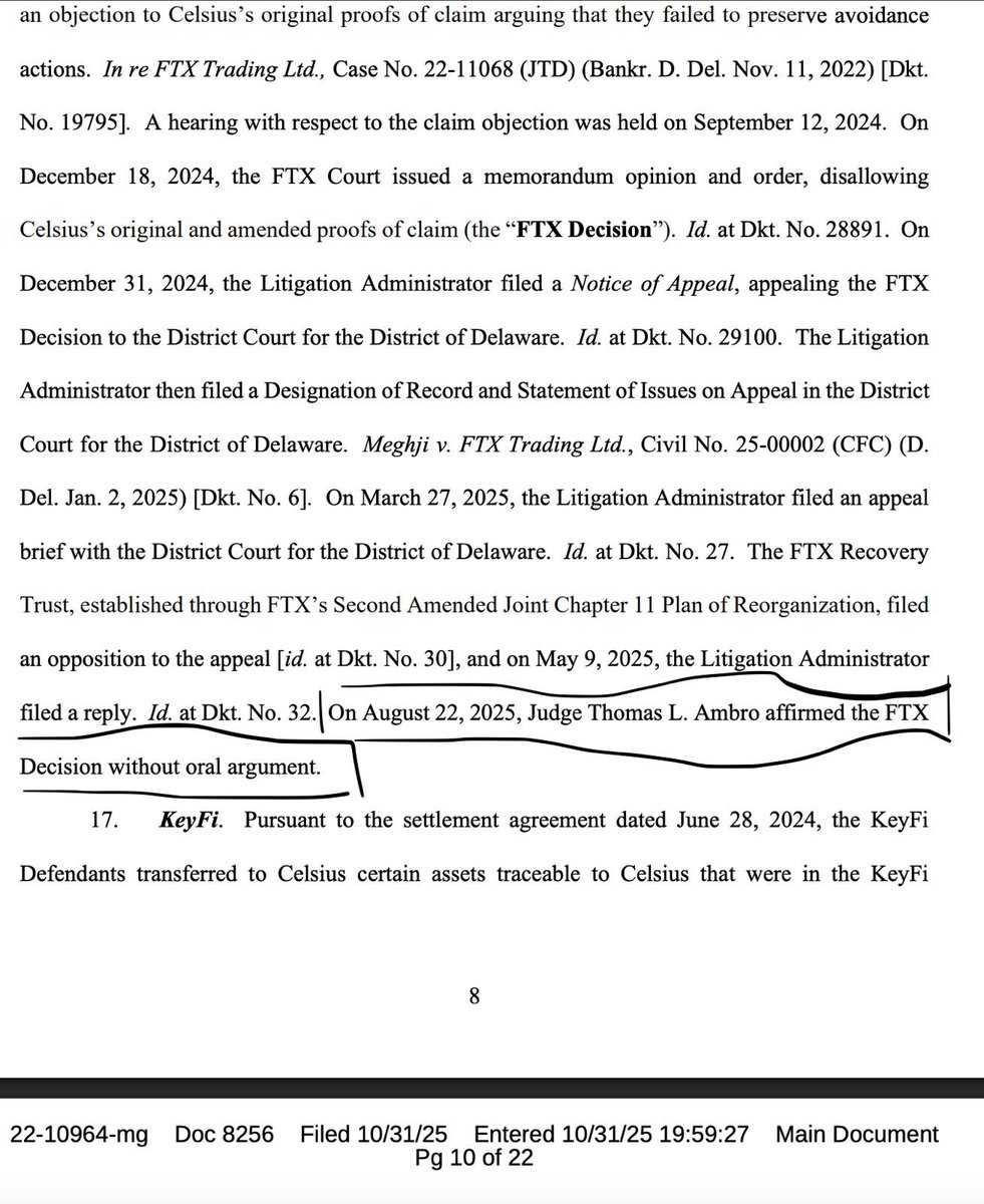 $440million lost by the <a href="/CelsiusLOC/">Official LOC for Celsius</a> and nobody seems to give a shit. Hush, hush 🤫 right <a href="/camcrews/">Cam</a> ? How much money have you made with all this negligence and incompetence ?<a href="/CelsiusFacts/">CelsiusFactsNumbers</a>