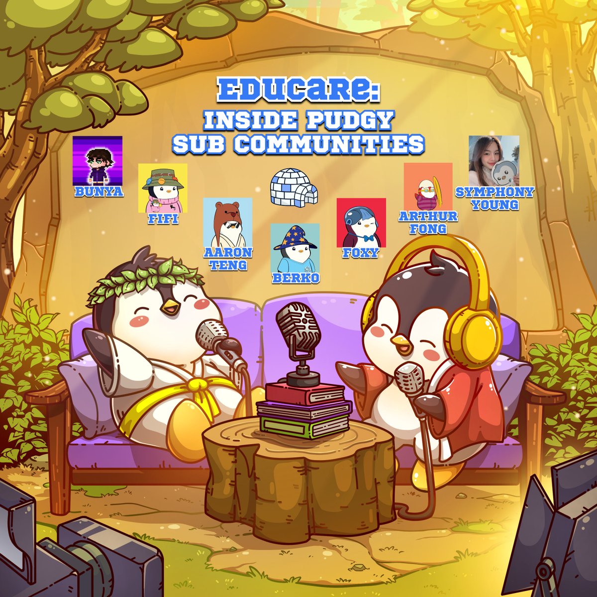 moneydad's tweet image. Educare: Inside Pudgy Sub Communities

A deep dive into culture, creation, and the growth of large-scale squads around the world.

Hosts: @moneydad, @DUDEisonchain 
Guests: @Berko_Crypto, @FoxyPenguinApe, @AaronTeng, @fifilechien, @justthur_, @Symphony_Young, @bunya_eth 

An…