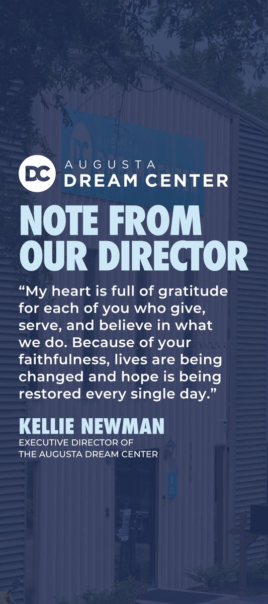 Augusta_DC's tweet photo. This report shows exactly how your generosity has translated into thousands of meals, countless hours of service, and renewed stability for our neighbors. Thank you for being the driving force behind the Augusta Dream Center's mission. We're honored to share this story. https://t.co/bfzkbaJNjy
