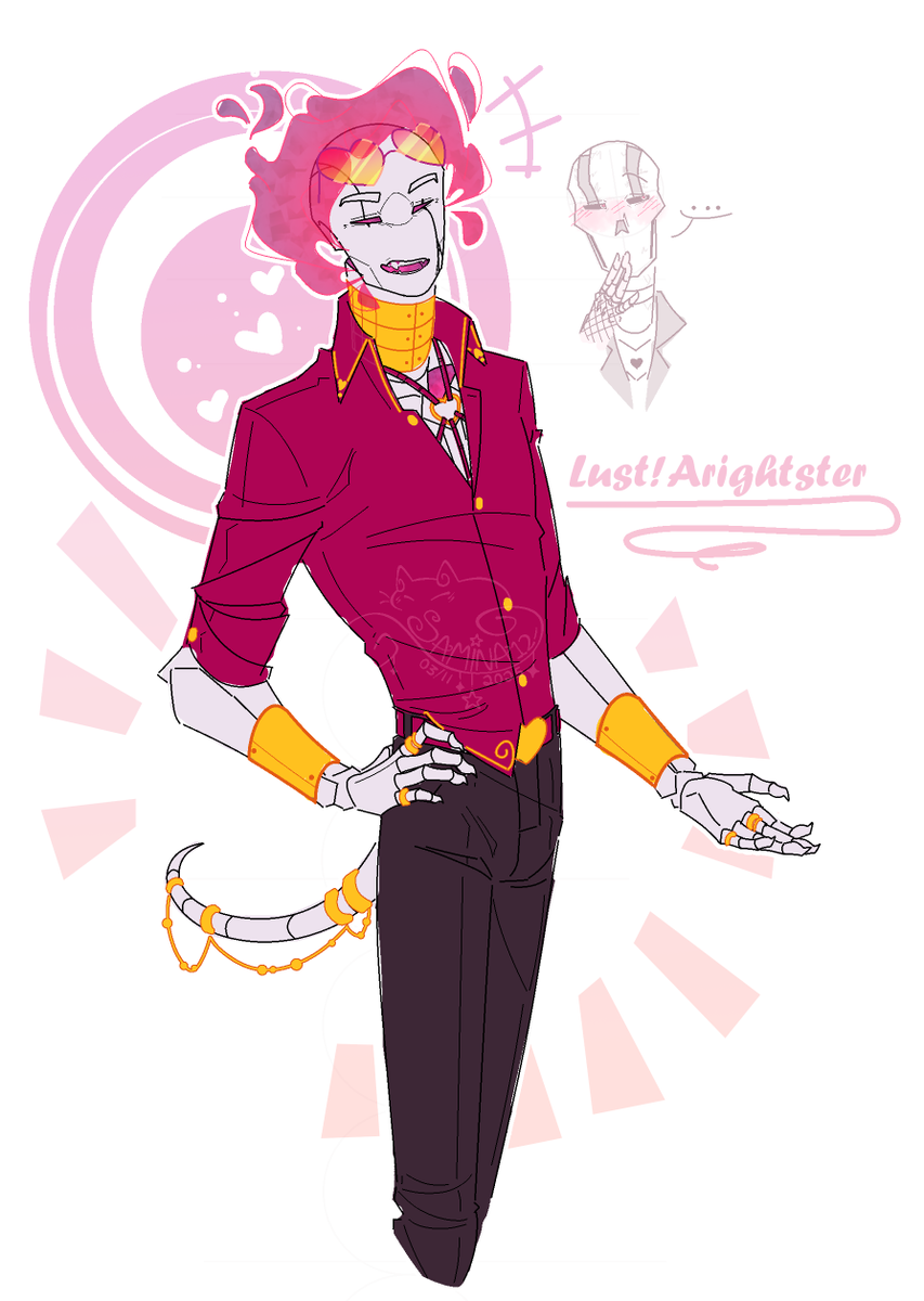 Y aquí la versión final, casi.
Lust!Liuz✨, pero no tanto porque si enseña más hueso Arem explota-. me hará falta retocar el diseño pero no tengo mucho tiempo esta semana.