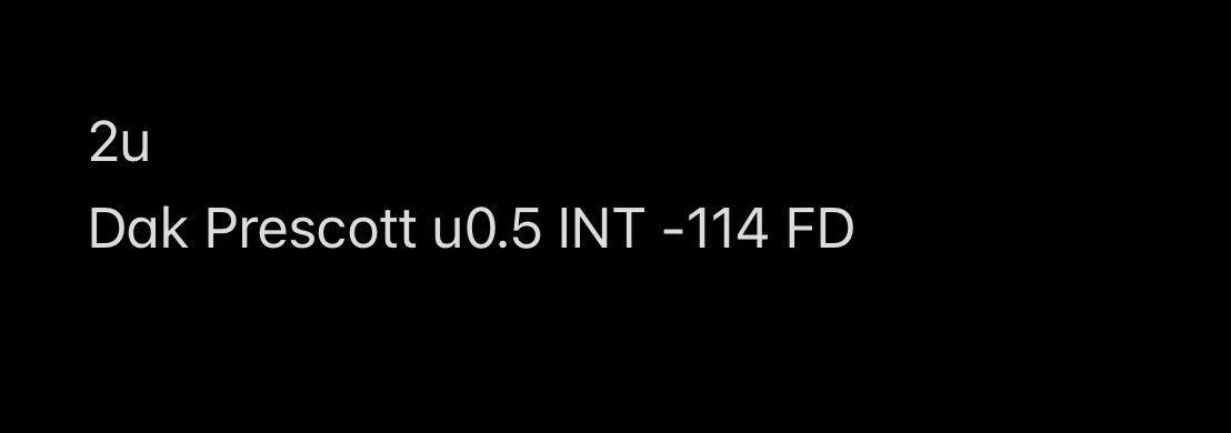 BlueChipGP's tweet image. 🏈🏈TNF🏈🏈

Early play featuring Dak Prescott - potential for more adds closer to kickoff

Have a great Monday