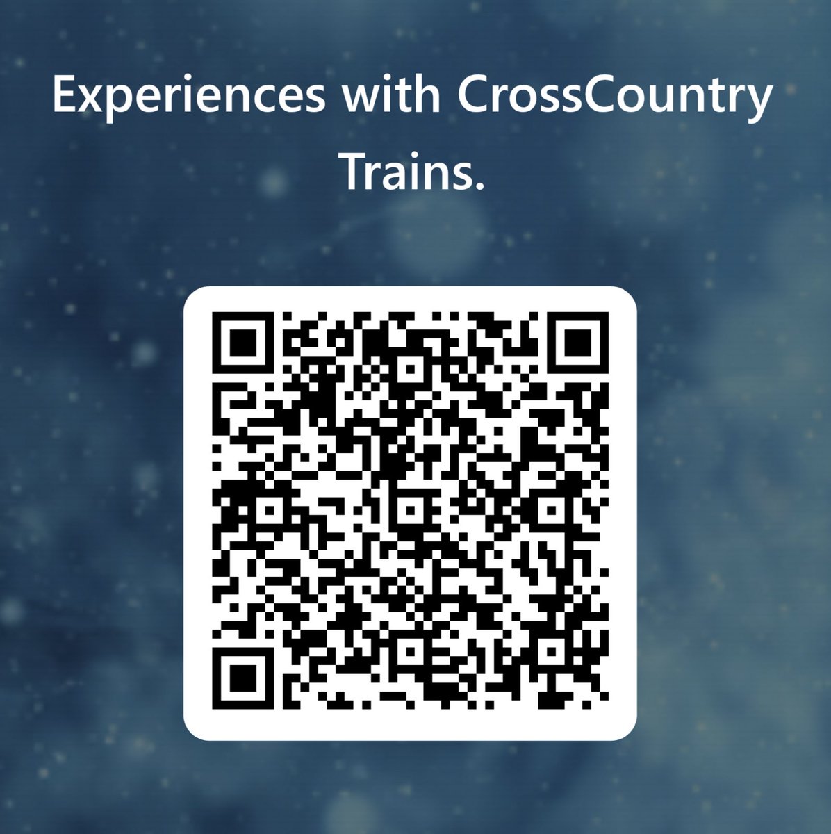 CrossCountry Rail Users Group tweet media