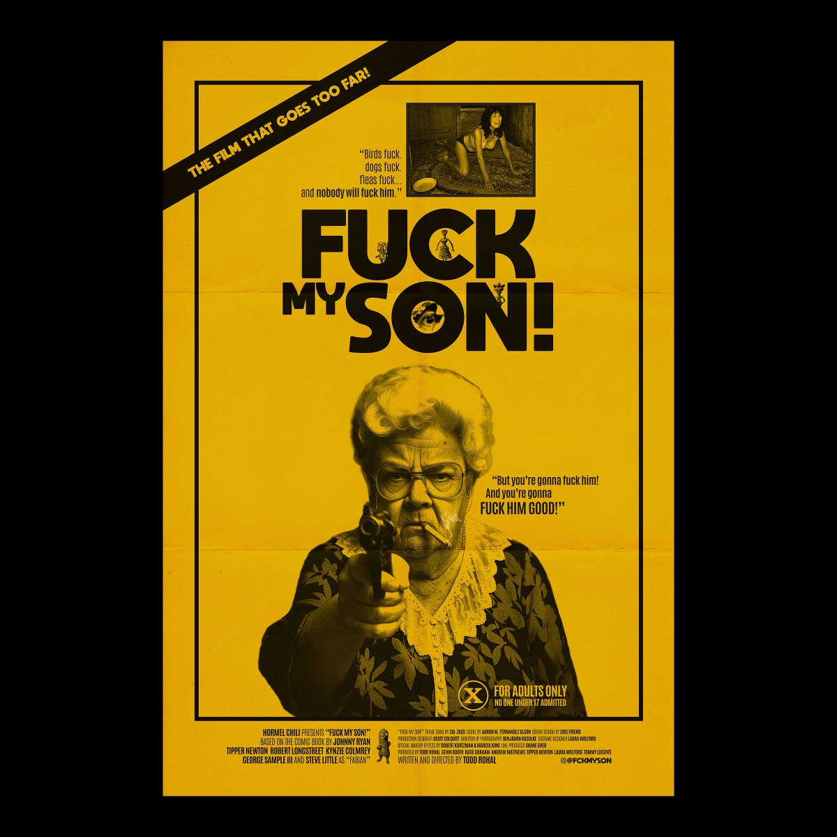 AmoebaSF's tweet photo. This Wednesday, @DrafthouseSF &amp; Amoeba present F**K MY SON (NC-17) w/ filmmakers Todd Rohal &amp; Mike Kuchar in-person! This SF premiere in 35mm will be preceded by Kuchar's short film THE STRANGER IN APARTMENT F.
Tixxx: https://t.co/PMv0XRxWg3 https://t.co/PmmnrD9as2