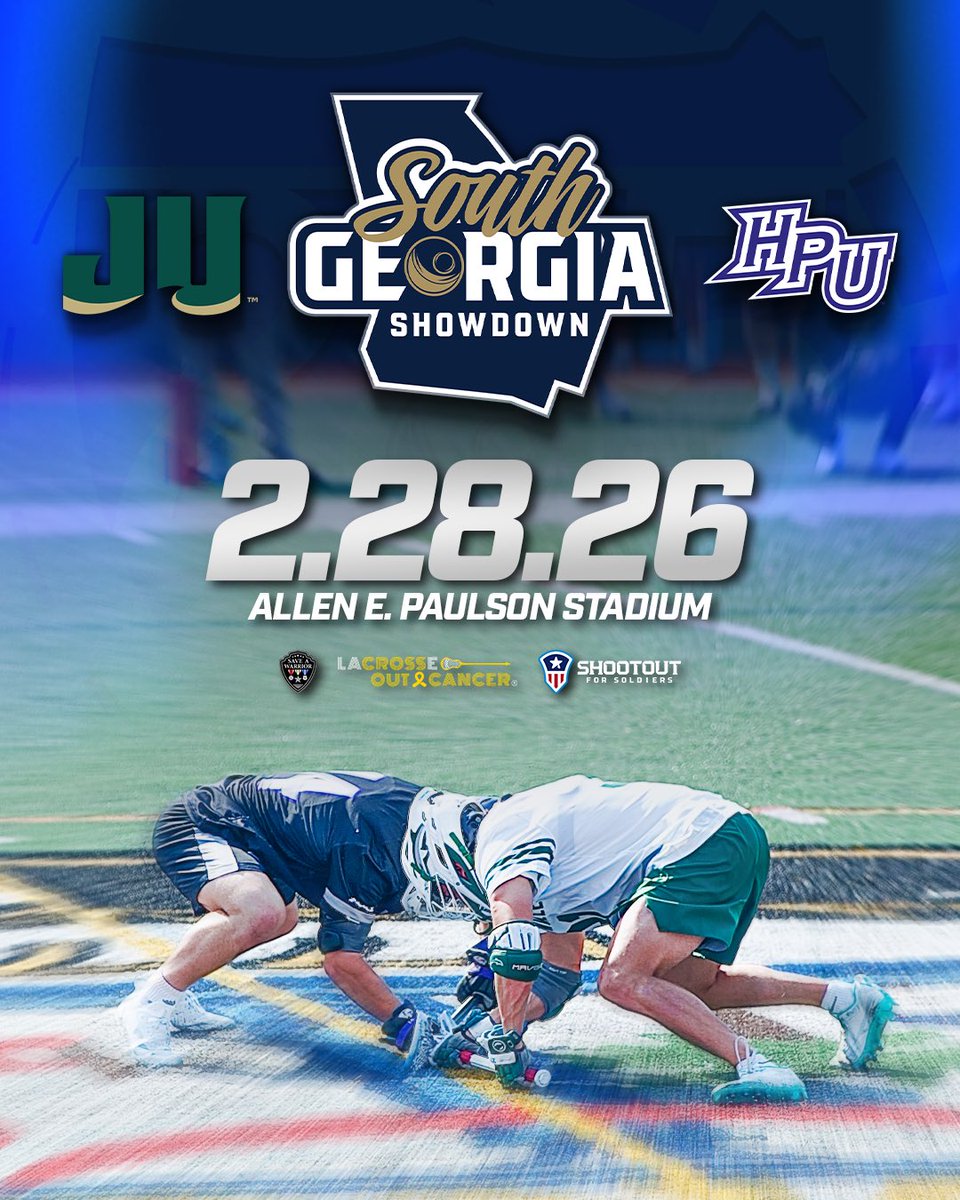 South Georgia, get ready‼️

We’re headed to Statesboro for the inaugural South Georgia Showdown.

Jacksonville and High Point face off on February 28, 2026.