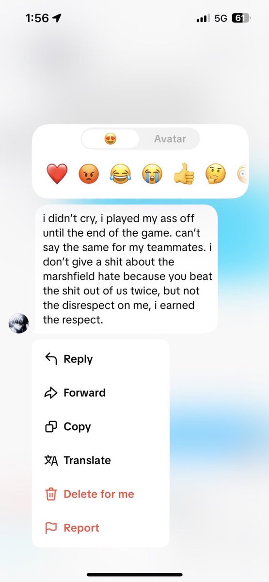 -500 team chemistry for this one. but ig it doesn’t matter anymore anyways. sorry we beat the shit out of you twice blake richard’s🥺🥺