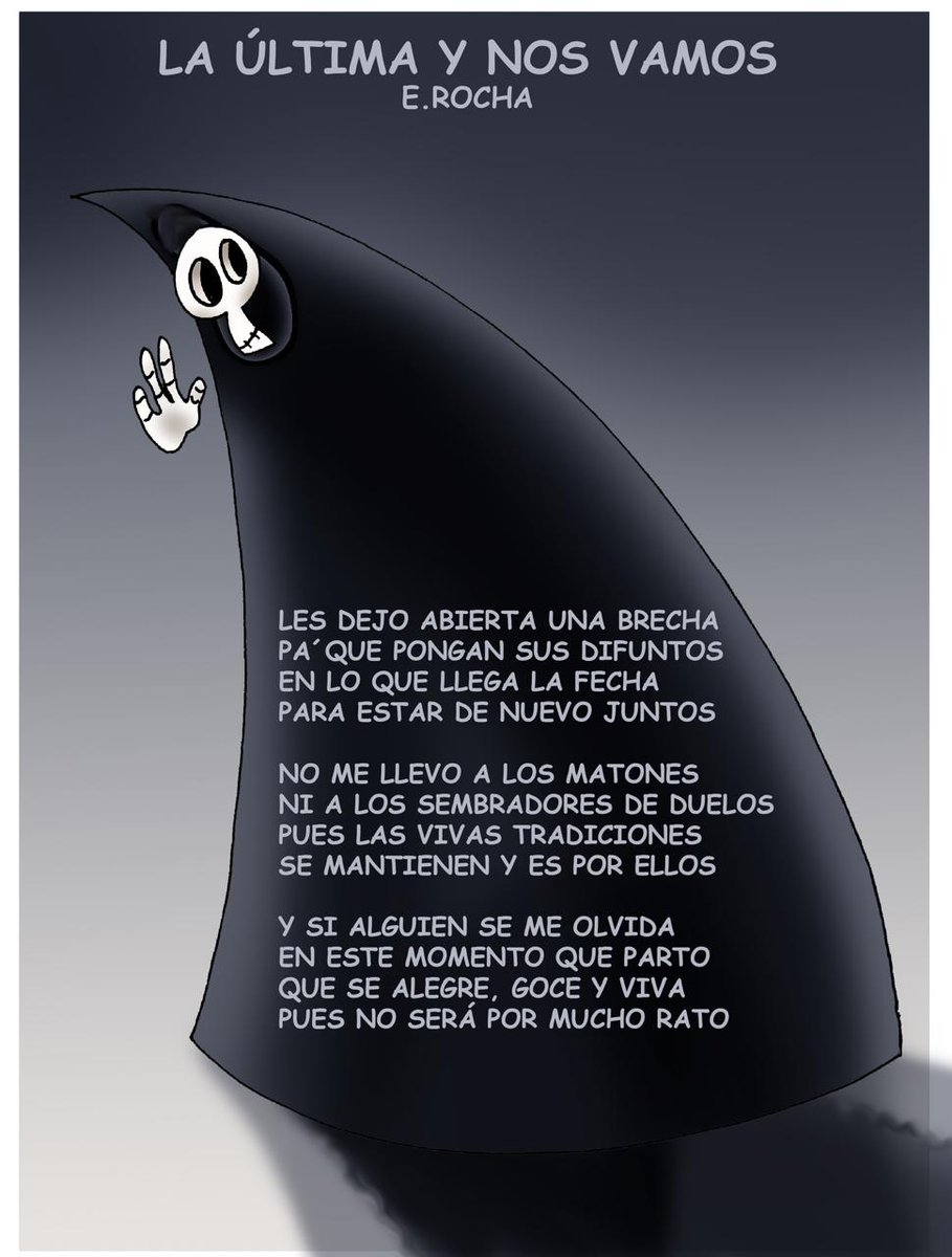 "La última y nos vamos", por E. Rocha (<a href="/ERochaMonero/">Eduardo Rocha</a>). #CartónDelAverno
