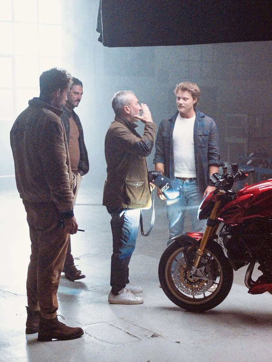 rudethaccess's tweet image. Mais de Rudy Pankow com a equipe da MV Agusta Motor.