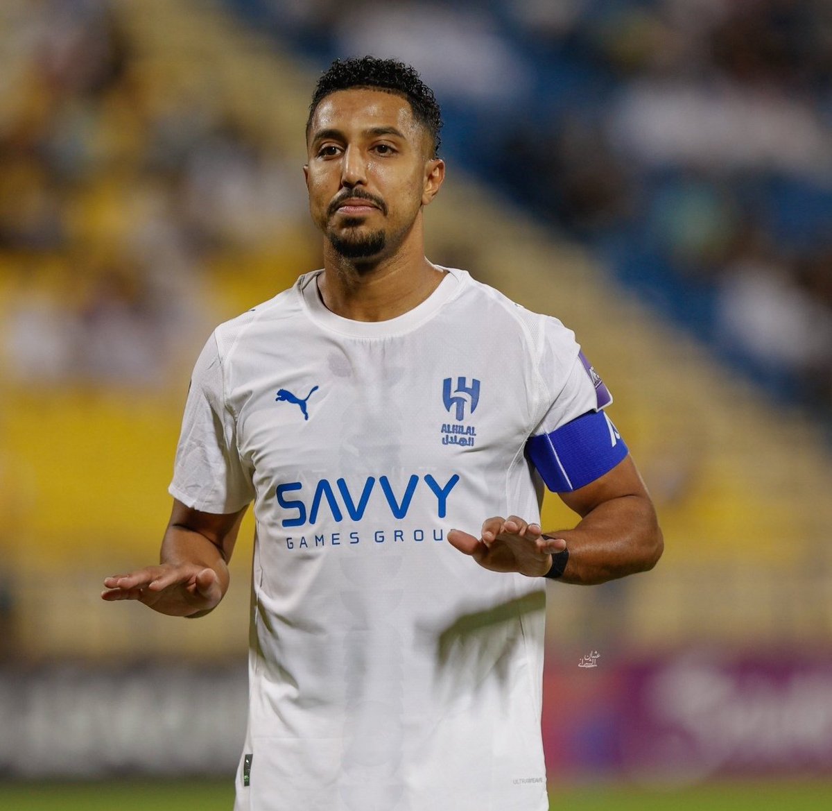 هدف الأول عن طريق سالم الدوسري