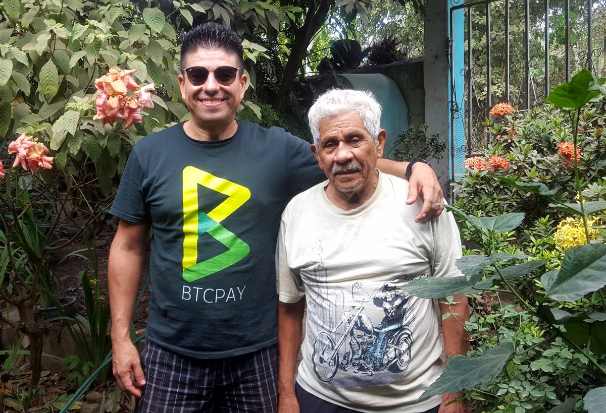 In September 21, Don Víctor was  the 1st beneficiary of <a href="/BitcoinSmiles/">BitcoinSmiles</a>, regaining his beautiful smile &amp; the ability to chew with his new dentures. We became friends &amp; always invited us to his home for bean soup. We are saddened by his passing. It was an honor to have served him💛