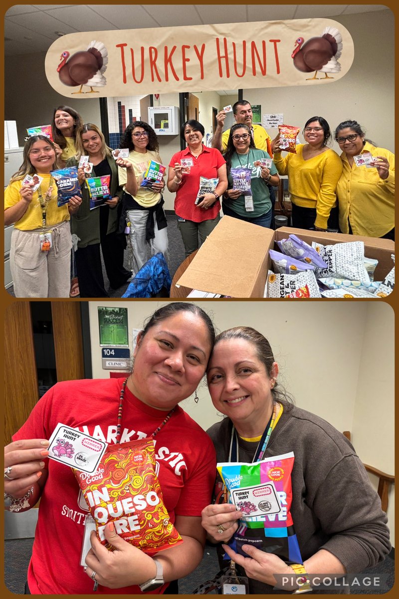 AdminVerow's tweet image. Today our @ElementarySmith staff went on a TURKEY HUNT! #SharktasticToTheCORE