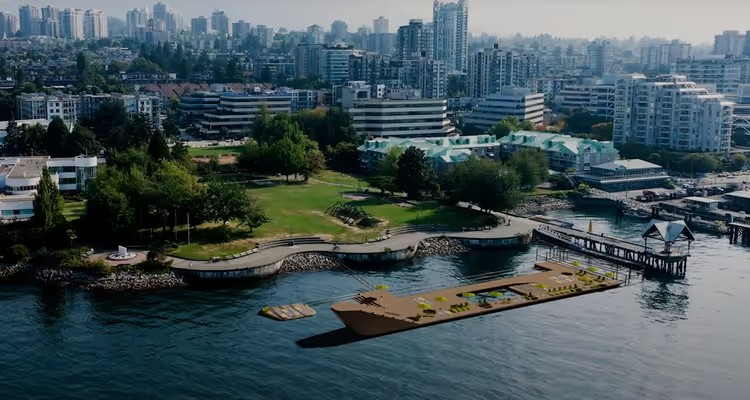 North Vancouver just approved an incredible new swim dock for their community!  I love seeing local governments that invest in public infrastructure and recreation - this is proactive investment in mental health, community and affordability. #yyj #NorthVan