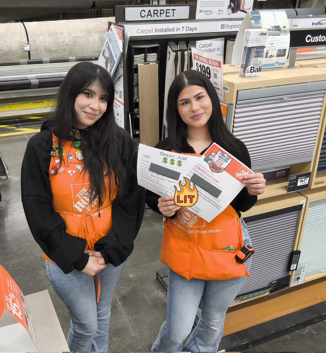 dstith76's tweet image. 📢 Marvelous job!!!! By Sabrina @homedepot 1010 or Driving @RainSoft Water Treatment Sales that equals 131 shopping carts pushed out in 2 mins 💰💵💰💵💰  Awesome Customer Service #TrendingOrange #Homerawards