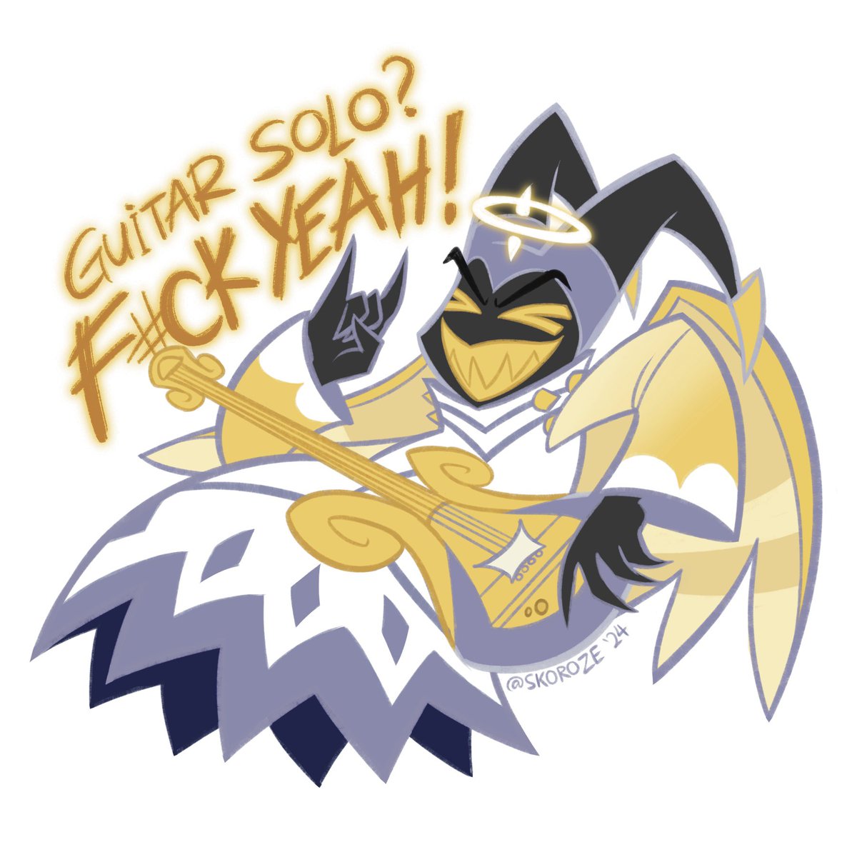 fine i’m reposting this again😂 february 19th, 2024. you have done magic to my account. bless you, miss you, adam #hazbinhotel #hazbinhoteladam