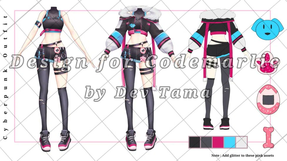 dtama03's tweet photo. Hi everyone! I have many commission slots available now!

As usual, I'm offering Outfit Designs starting at $37.
I also take Background Art, Logo, and more.

RTs are really appreciated! 
VGen below⬇️

#commissionopen #vtuber #overlay #VGenComm #VGenOpen https://t.co/TYqRN8VdGH