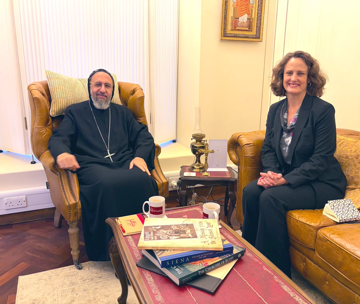 A privilege to meet with <a href="/MaeEliseCannon/">Rev Dr Mae E Cannon</a> at <a href="/TheSanctuaryCDL/">The Sanctuary</a> today and learn more about @ChurchesForMEP’s valuable work in and for the Middle East through its ecumenical, inter-religious, and diplomatic advocacy. Looking forward to greater collaboration and cooperation through