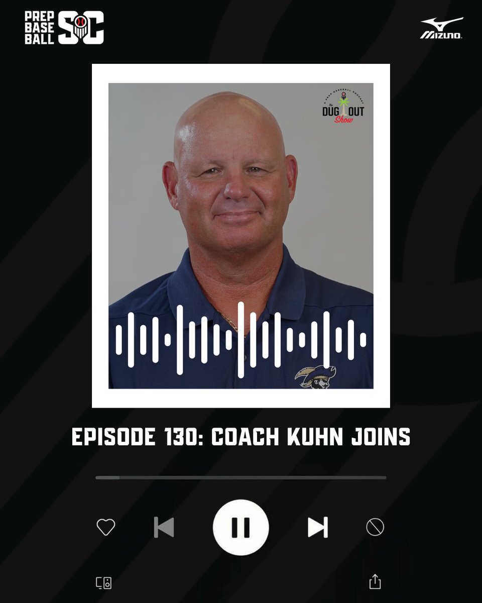 PrepBaseball_SC's tweet image. Tomorrow night LIVE.... Special Guest Coach Kuhn will join the Palmetto Dugout Show. Don&apos;t miss out as we will LIVE stream at 7:00 PM!

@CSU_BucBaseball
