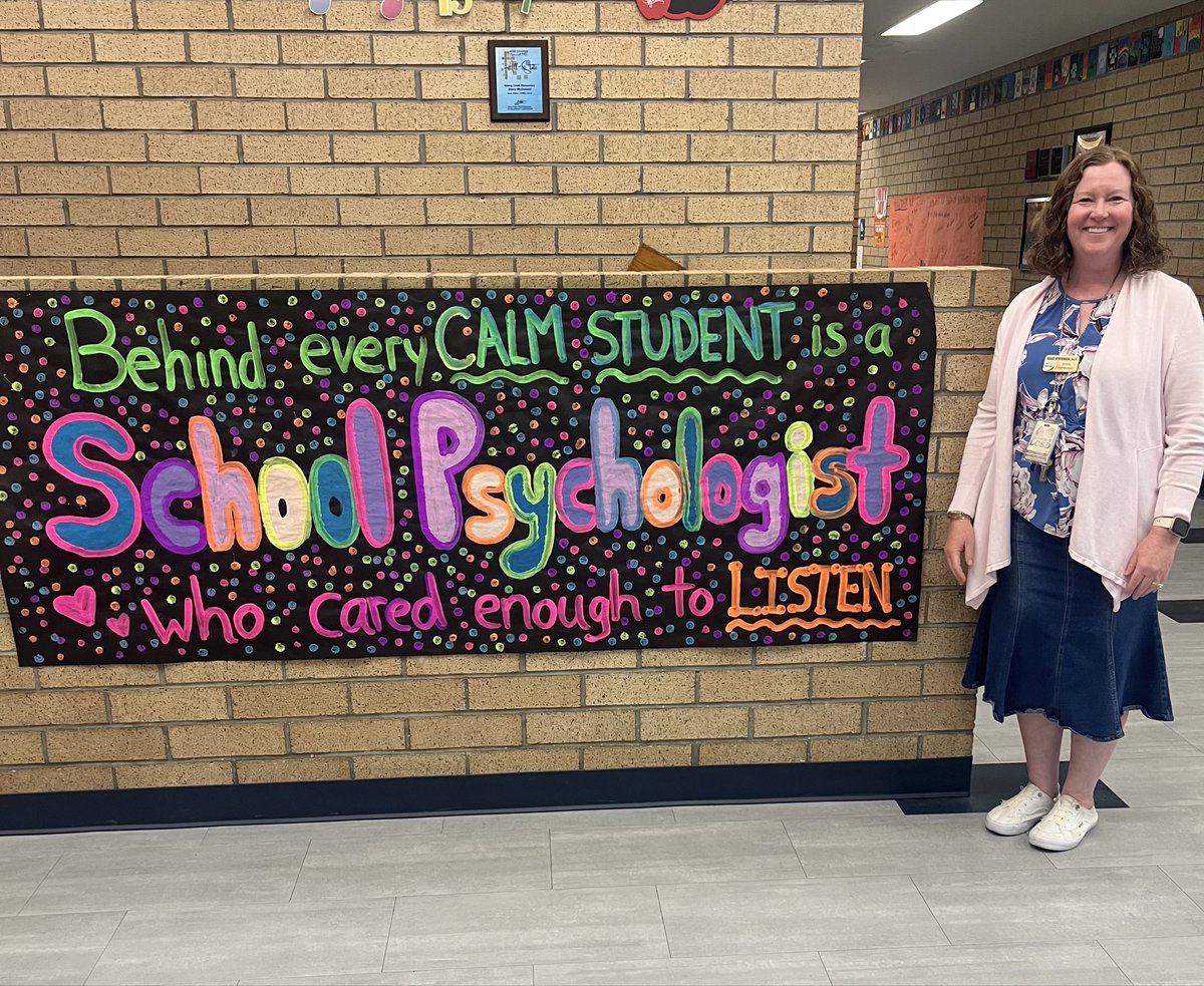 SpringCreekES's tweet image. Happy School Psychologist Week to our very own Diane Stevenson! We are so lucky to have you! ❤️🙌