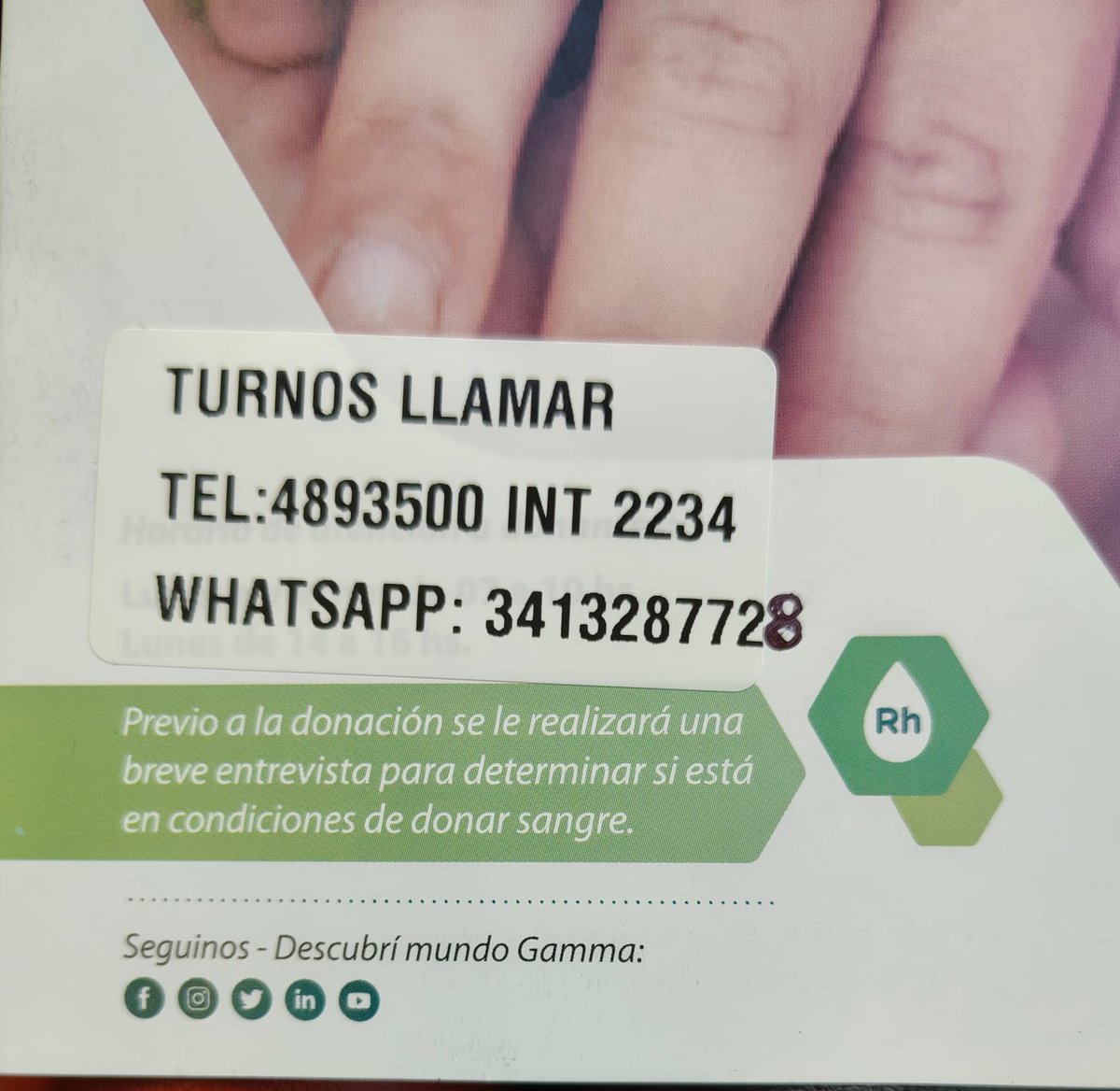 #Atención #Rosario se necesitan con suma #URGENCIA 18 #DadoresDeSangre para Stella Maris Collavini. Es con turno y puede ser en ambos hospitales. Si no podes donar, por favor difundir, desde ya muchas gracias <a href="/leodelga2/">Alberto Leonardo Delgado</a> <a href="/CalleDeRosario/">CalleDRosario</a> <a href="/BombVolRosario/">Bomberos Rosario.</a> <a href="/Yojuanjunco/">Juan!</a> <a href="/fueradefoco22/">So</a>