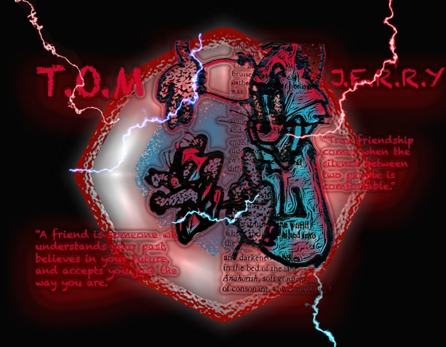 Just another custom piece i created. Inspired by Tom &amp; Jerry. Watched this religiously growing up