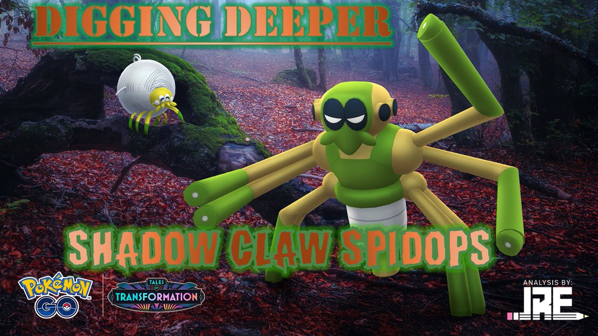Times are a little tough right now, but things are looking UP for Spidops! With Shadow Claw a last minute, surprise add to its moveset, this little bulky arachnid looks likely to now emerge as a Great League star! 🕸️ Come with me as we go Digging Deeper.

reddit.com/r/TheSilphRoad…