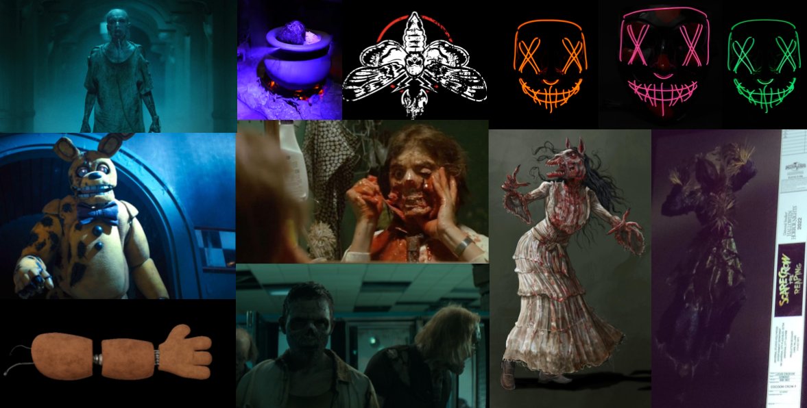 End of the hhn season! Didn't want to just use screenshots from other people's videos, so here's my 13 favorite characters from this year! Hope you guys had as much fun as I did!