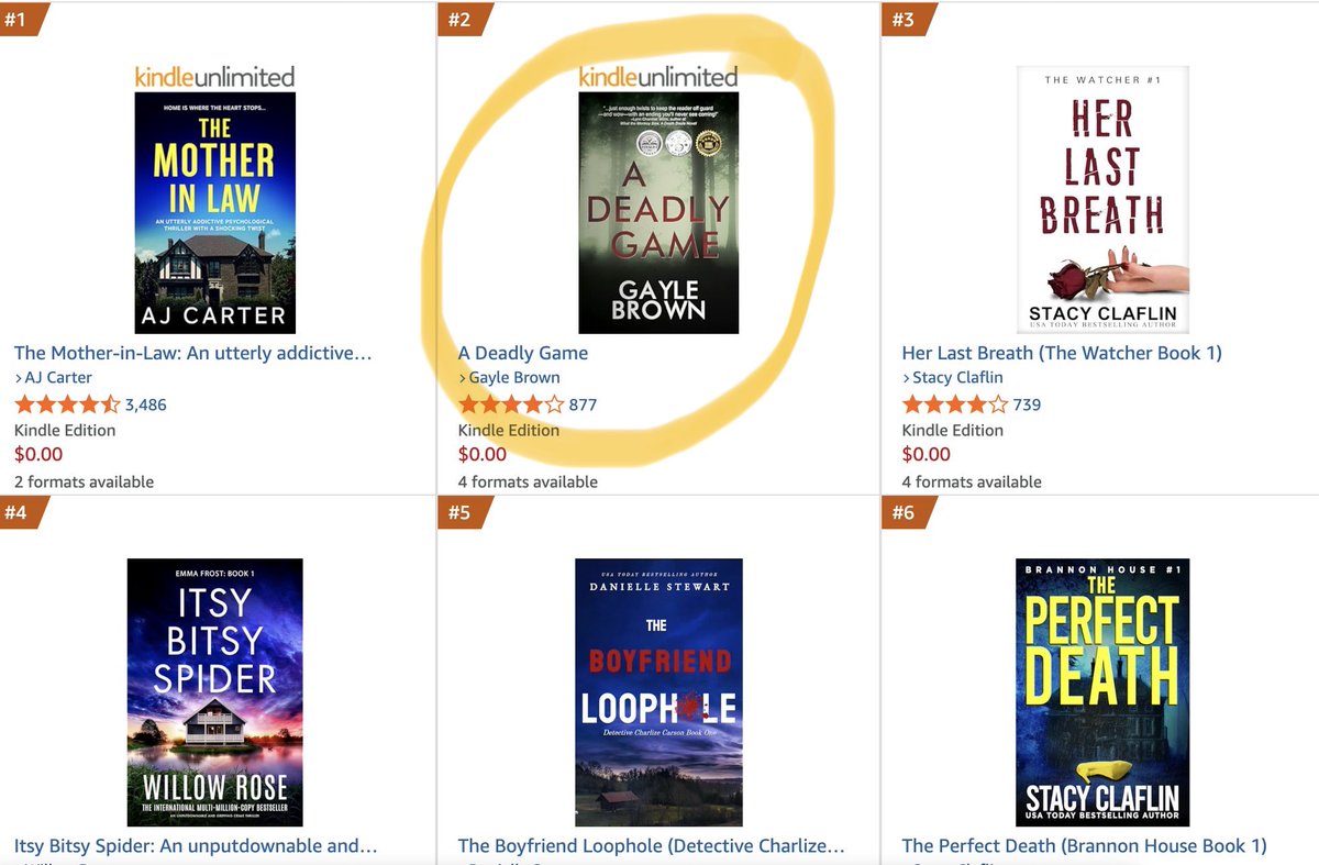 Gayle Brown, Author tweet media