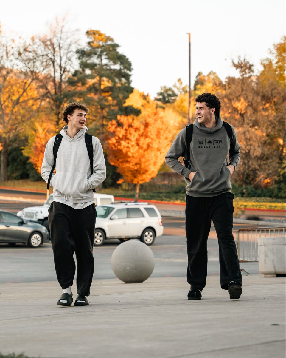 WeberStateMBB's tweet image. Wildcats on site 📍

#WeAreWeber // #BigSkyMBB