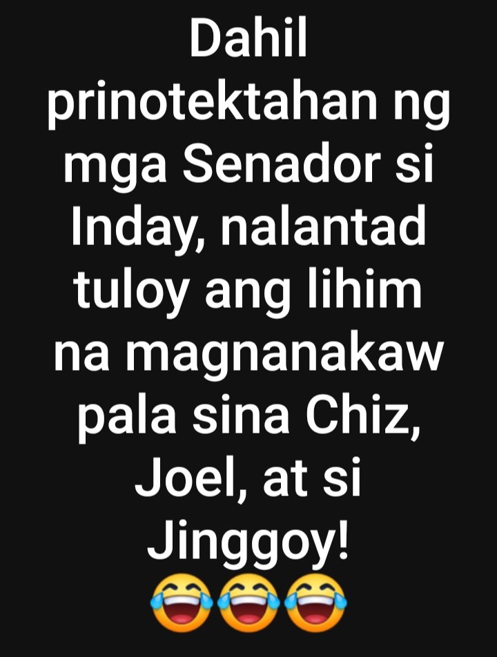 Tatak DiDiliS.
Sunod-sunod na sila.
